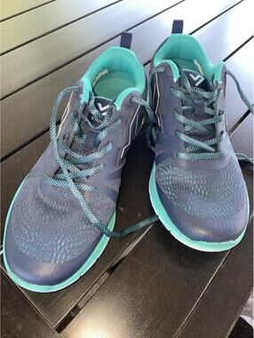 Vionic Women’s 8.5 335 Miles Orthaheel Running Shoes Sneakers Blue/Teal Nice